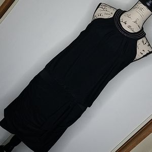 New White House Black Market Black Dress Sz small